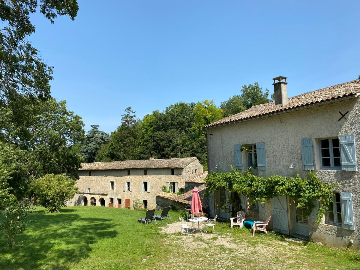 Chateau Des Loups - Les Cedres Bleus Echire Экстерьер фото